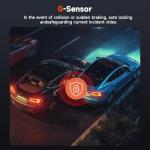 E-YEEGER Dash Cam Front and Rear, 4K+1080P Dual Channel Dash Camera for Cars with Night Vision, Mini Car Camera with 1.97” IPS Screen, G-Sensor, 24H Parking Mode, Loop Recording 32GB Card Included