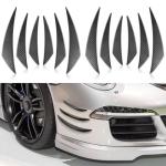 12 Pcs Universal Car Spoiler Canards Kit