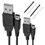 Xahpower DSi USB Charger Cable Kit, AC Power Adapter Charger Cable and Stylus Pen for Nintendo DSi, Wall Travel Charger Power Cord Charging Cable