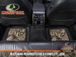 Mossy Oak Camo Trimmable Floor Mats - All Weather Protection - Trim to Fit for Car, SUV, Van, Trucks - Official Licensed Product (4 Pcs)