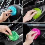 Car Cleaning Gels 4-Pack, Car Cleaning Putty Universal Auto Detailing Tools Car Interior Cleaner, Dust Cleaning Slime, Car Accessories for Car Vents & Keyboards, Clean Supplies– 320g (2.8oz/pcs)