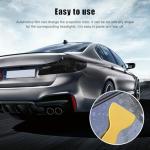 Suvnie 12 48 Inch Car Tint Film, Shiny Chameleon Headlights Tail Lights Fog Lights With Squeeze & Cutter, Self Adhesive Vinyl Sticker Sheet Roll Car Accessories (Dark Black)