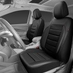 Leather 3D Foam Car Seat Covers - Front Set