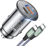 AINOPE 67.5W Mini USB C Car Charger