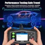 VECOONEEN OBD2 Scanner Diagnostic Code Reader,Automotive OBD II Engine Light,Battery Tester,Mode 6, Mode 8 & I/M Readiness,OBDII Scan Tool for All OBDII Cars 1996+(OBDIIBlack)