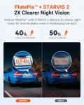 Vantrue New N4S 3 Channel Dash Cam, Front Rear Inside 2.7K+1440P+1440P Dashcam for Cars, Front and Rear Dual Channel, PlatePix™ Tech, STARVIS 2 Night Vision, Parking Mode, Wi-Fi, Support 1TB (RC18)
