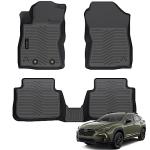 Auxko All-Weather Floor Mats for Subaru Crosstrek & Impreza