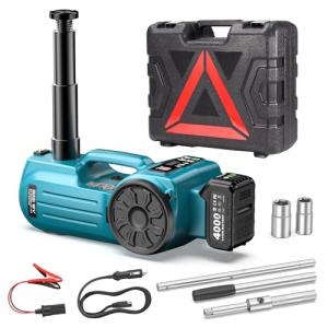 SEESII Cordless Electric Car Jack with Inflator