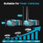 SEESII Cordless Electric Car Jack with Inflator