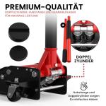 3-Ton Low Profile Hydraulic Car Jack with Pads