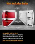 Rear Brake Tail Lights for 2009-2014 Ford F150