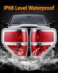 Rear Brake Tail Lights for 2009-2014 Ford F150