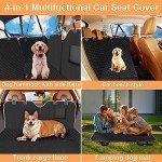 Mancro Waterproof Dog Car Seat Cover with Hammock