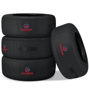 Comnova Waterproof Tire Storage Bags - 4 Pack