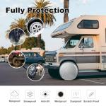 Land Weatherproof Tire Covers 4-Pack for Trucks, RVs