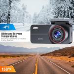 Dual Dash Cam Front and Rear 2.5K / 1080P