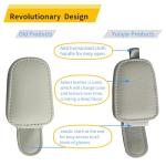 Magnetic Sunglasses Holders for Car Visor - 2 Pack