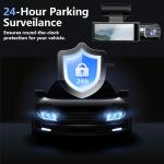 128GB Dual Lens Dash Cam with Night Vision