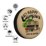 Weatherproof Spare Tire Cover for 15 Inch Wheels