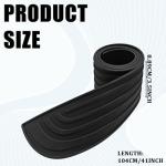 Universal Anti-Scratch Rubber Rear Bumper Protector