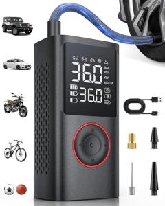 Powools Portable Tire Inflator and Air Pump