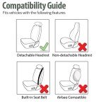 Universal Cloth Car Seat Covers - Front Set