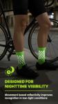 Reflective Socks for Running and Cycling - High Visibility