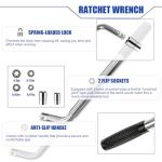 FITHOIST 2 Ton Portable Scissor Jack for Cars