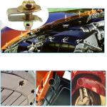 100 Pcs M6 Body Bolts and U Nuts Kit