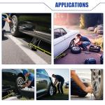 FITHOIST 2 Ton Portable Scissor Jack for Cars