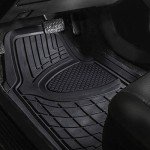 Heavy-Duty Rubber Floor Mats - Universal Fit