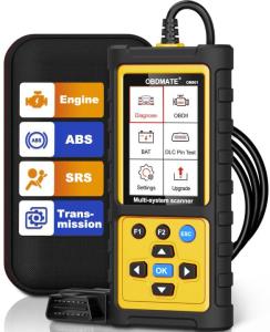OBDMATE OBD2 Scanner with ABS and Engine Light Reset