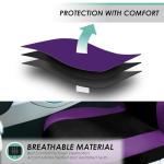 FH Group Purple/Black Full Car Seat Cover Set