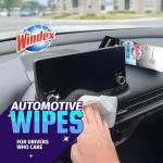 Windex Auto Wipes for Streak-Free Car Cleaning