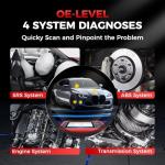 LAUNCH CRP129X OBD2 Scanner with Lifetime Updates