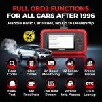 LAUNCH CRP129X OBD2 Scanner with Lifetime Updates