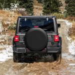 Explore Land Spare Tire Cover for Trailer, SUV, Truck