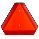 Reflective Slow Moving Vehicle Safety Triangle Sign