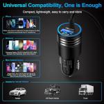 USB C Car Charger Adapter with Cable