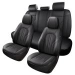 MINGBRON Waterproof Leather Car Seat Cover Set
