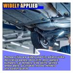 M6 Body Bolts and U-Nuts Fastener Kit (80PCS)