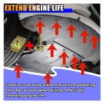 M6 Body Bolts and U-Nuts Fastener Kit (80PCS)