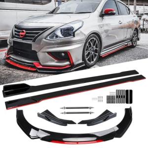 Universal Adjustable Car Front Bumper Lip Splitter Kit