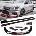 Universal Adjustable Car Front Bumper Lip Splitter Kit