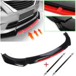 Universal Adjustable Car Front Bumper Lip Splitter Kit
