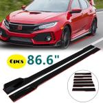 Universal Adjustable Car Front Bumper Lip Splitter Kit