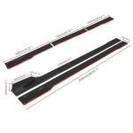 Universal Adjustable Car Front Bumper Lip Splitter Kit