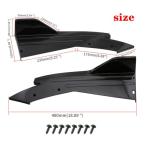 Universal Adjustable Car Front Bumper Lip Splitter Kit