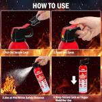 8 Pack Portable Fire Extinguishers for Home and Car