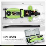 Low Profile Hydraulic Floor Jack with Stands